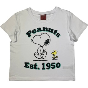 EPlus Тениска за момиче - Snoopy бяла Размер - деца: 146