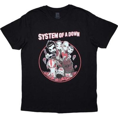 System of a Down Mushroom People Black XL Риза (SOADTS22MB04)