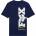 Fox Yth Checker Ss Tee Navy