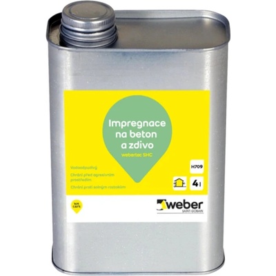 Webertec SHC - impregnace na beton a zdivo balení 1 l 1 ks – Zboží Mobilmania