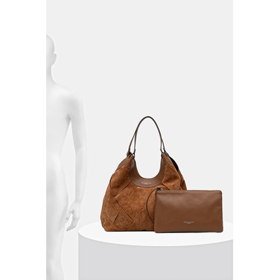 Gianni Chiarini Велурена чанта Gianni Chiarini DUA (BS.12350.INT.CM)