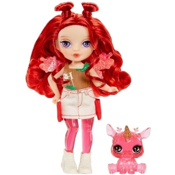 MGA Entertainment Rainbow High Малка сестричка фея - Apple (Червено)