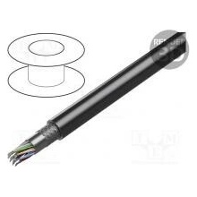 Belden 8342 Vodič RS232 12x2x24AWG lanko Cu PVC chromová 30,5m CPR Eca