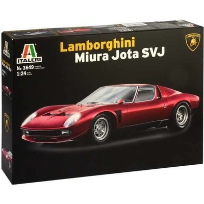 Italeri Model Kit auto 3649 Lamborghini Miura Jota SVJ 33-3649 1:24