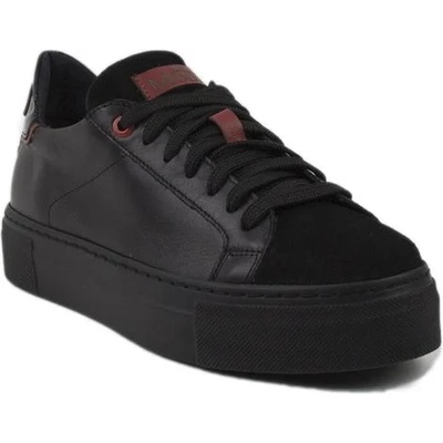 Български обувки Дамски маратонки с висока подметка tushe01blcroco