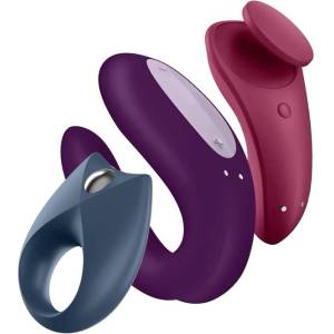 Satisfyer Комплект от три играчки Satisfyer кутия за двойки 3