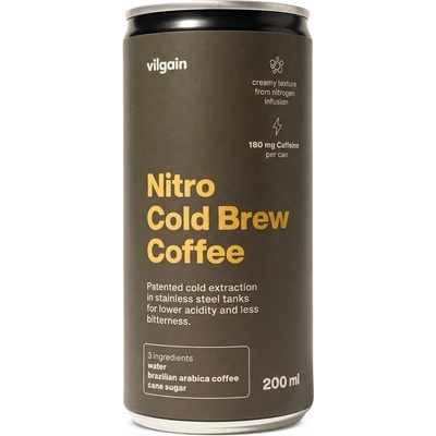 Vilgain Nitro cold brew coffee 200 ml
