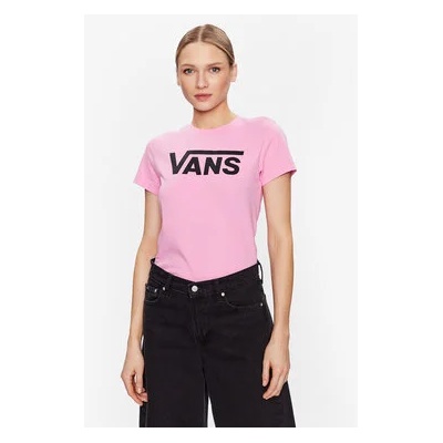 Vans Тишърт Flaying V Crew Tee VN0A3UP4 Розов Regular Fit (Flaying V Crew Tee VN0A3UP4)