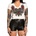 AFFLICTION дамска тениска (горнище) affliction - florelica - aw26386-vw