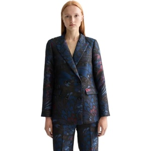 Scotch & Soda Сако Scotch & soda Double Breasted Jacquard blazer - Black (Pheasant)