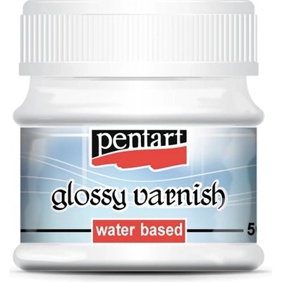 Pentart Lak lesklý na vodní bázi 50 ml – Sleviste.cz