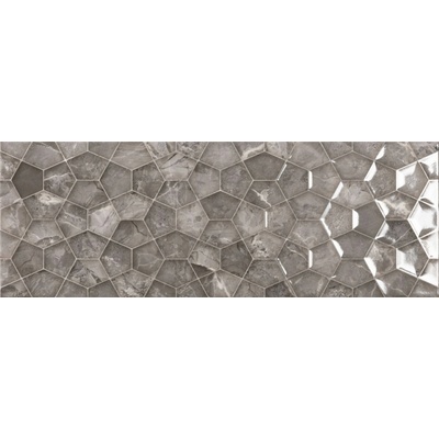 Ecoceramic Ariana Graphite relief 250 x 700 mm lesklá ECO.ARI-GRA-RLV 1,58m²