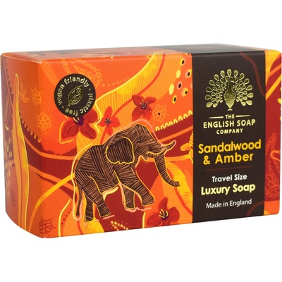 English Soap Company tuhé mýdlo Santalové dřevo & Jantar 100 g