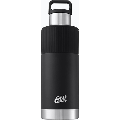 Esbit Sculptor Бутилка за пиене от неръждаема стомана 1000 ml черна