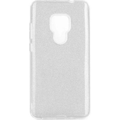 Forcell Блестящ Силиконов Калъф за Huawei Mate 20, Forcell Shining Case, Сребрист (5901737936653)