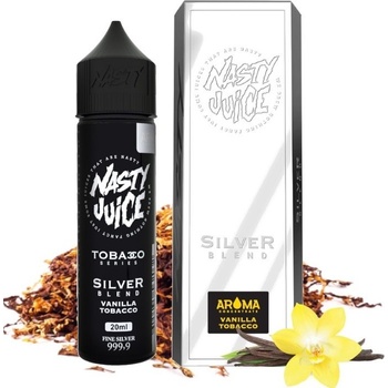 NASTY JUICE Tobacco Shake & Vape Silver 20ml