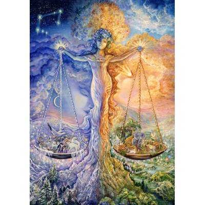 Grafika - Puzzle Josephine Wall: Zodiac Libra - 1 000 piese
