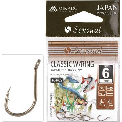 Mikado Háček Sensual Classic W/ring Vel. 4 10 Ks