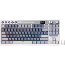 Royal Kludge RK M87 Ocean Blue Gaming Keyboard Beige switch