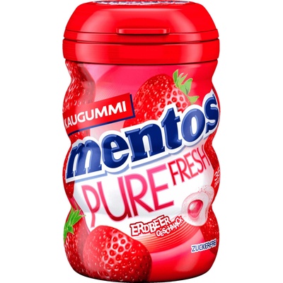 MENTOS Pure Fresh Erdbeer bez cukru 35 ks 70g