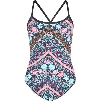 Zoggs Rose Tri Back Womens - Multi