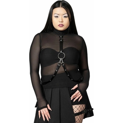 KILLSTAR Mock Widow Mesh černá