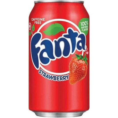 Fanta sycený nápoj s příchutí jahody 355 ml