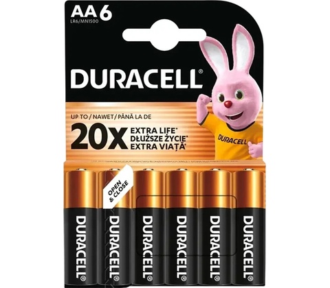 DURACELL Basic AA 6ks 42307