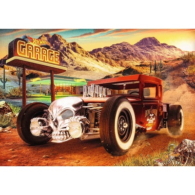 Trefl - Puzzle Hot Wheels: Bone Shaker - 1 000 piese