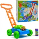 Kosačka vypúšťajúca mydlové bubliny