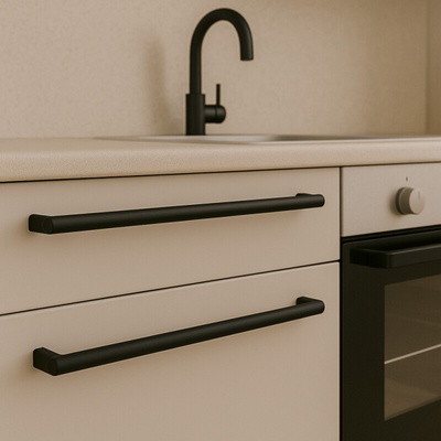 Interex SORTA Čierna matná 192 mm