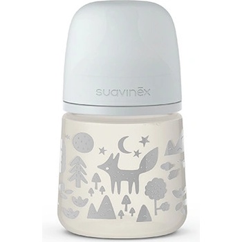 Suavinex M Fox stříbrná 150 ml