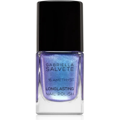 Gabriella Salvete Longlasting Enamel лак за нокти с холографичен ефект цвят 16 Amethyst 11ml
