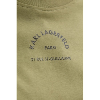 Karl Lagerfeld Памучна тениска Karl Lagerfeld (B1W17032)