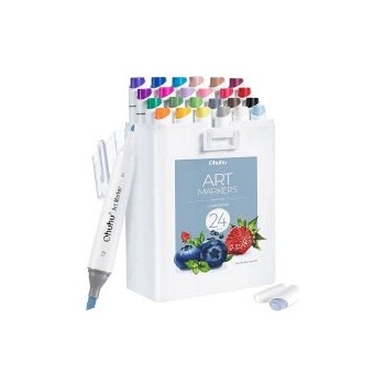 Ohuhu Алкохолни маркери Kaala 24 цвята