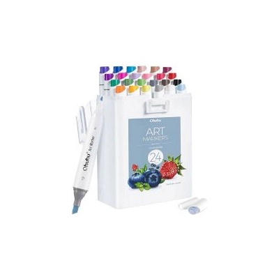 Ohuhu Алкохолни маркери Kaala 24 цвята