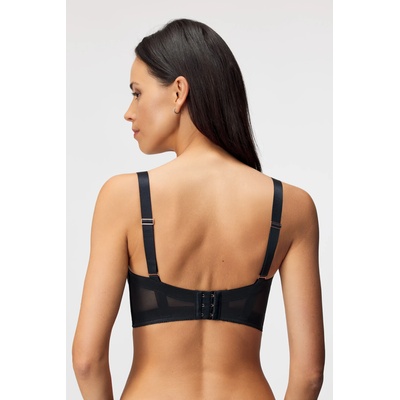 Gossard Сутиен Gossard Retrolution Double Push-Up Plunge 80/C черен