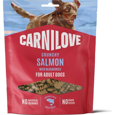 Carnilove Crunchy Snack Salmon & Blueberries 200 g – Zboží Dáma