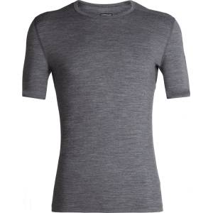 Icebreaker Men 200 Oasis SS Crewe Размер: XL / Цвят: сив