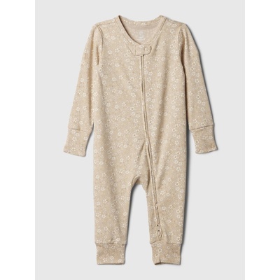 GAP Baby vzorovaný overal Béžová