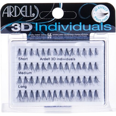 Ardell 3D Individuals Combo Pack Trsové řasy 56 ks