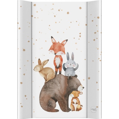 CebaBaby podložka měkká Basic 2hranná Forest Friends 70 x 50 – Sleviste.cz