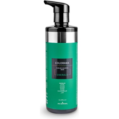 Kléral System Kléral Systém Colorama Sublime Coloring Mask 500 ml боядисваща маска Emerald