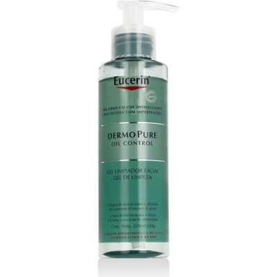 Eucerin DermoPure Oil Control Cleansing Gel ексфолиращ почистващ гел 200 ml за жени