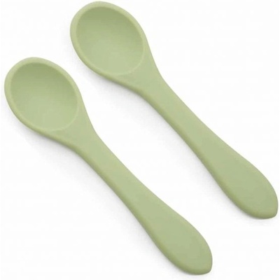 Martons Detský príbor lyžička Olive green 2 ks