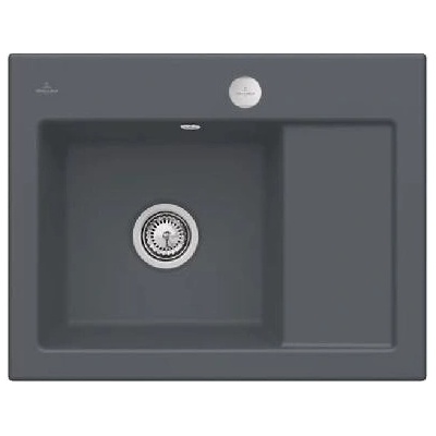 Villeroy & Boch Subway 45 Keramický dřez 650x510 mm CeramicPlus, grafit