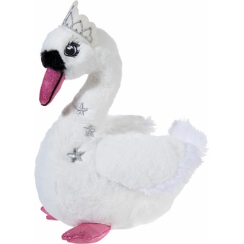 HEUNEC Мека играчка Heunec, Лебед, 31 см, серия Crownies (751576)