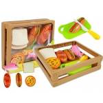 Inni producenci Hot-Dog Set for Cutting Indredients in a Basket