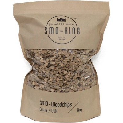 Smo-King drevená údiaca štiepka Hyckory 1 kg