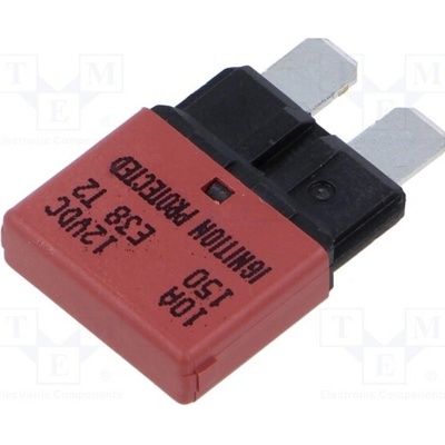 GLOSO 84124 Pojistka: tepelná; 20,5mm; automobilová; 10A; 12VDC; E38